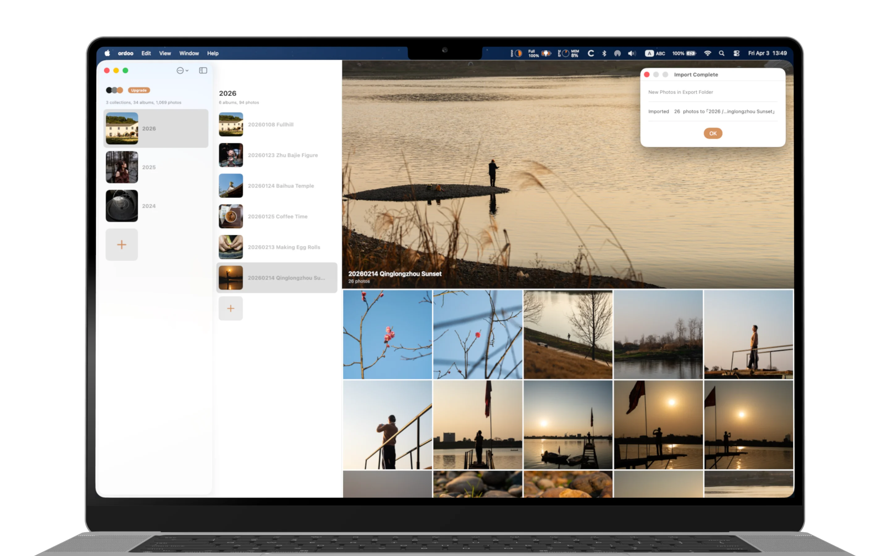 ordoo macOS auto import